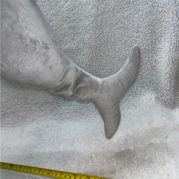 Sweet Dreams pillow case blue grey sharks and 20" shark plush sewn eyes - Picture 6 of 11